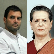 Rahul and Sonia Gandhi