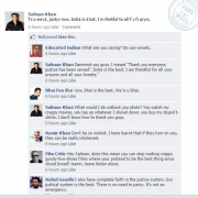 Salman Khan Facebook Wall