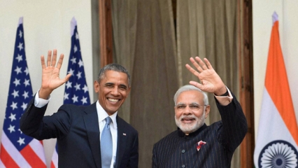 Narendra Modi and Barack Obama