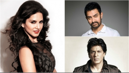 Sunny Leone-Aamir Khan-Shah Rukh Khan