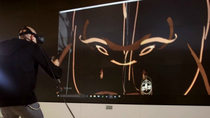 dnaTechLaunch, Google Cultural Institute, virtual reality (VR), HTC Vive, Tilt Brush, VR headsets