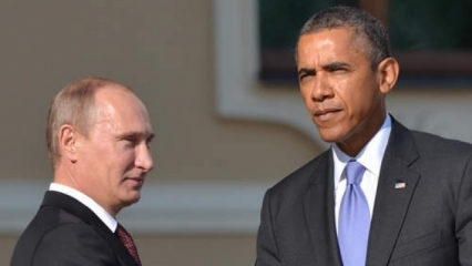Vladimir Putin and Barack Obama
