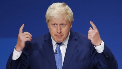 Boris Johnson, UK's Foriegn Minister 
