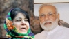 Modi and Mehbooba Mufti