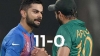 Virat Kohli and Shahid Afridi